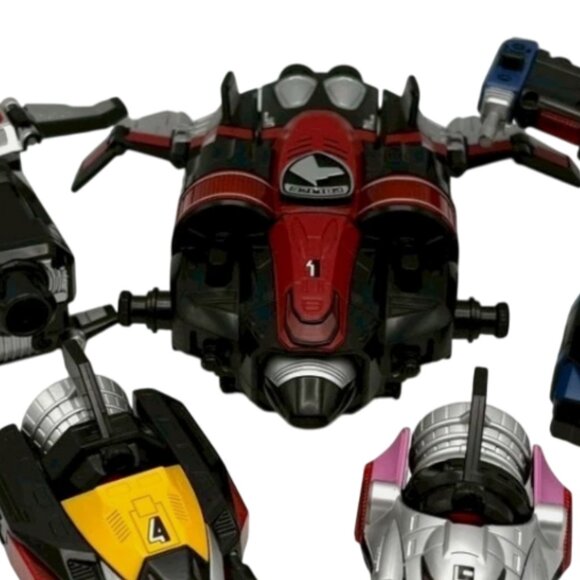 POWER RANGERS SPD DX DekaWing Robo SWAT Megazord Bandai Dekaranger Sentai 2005 - Picture 12 of 14